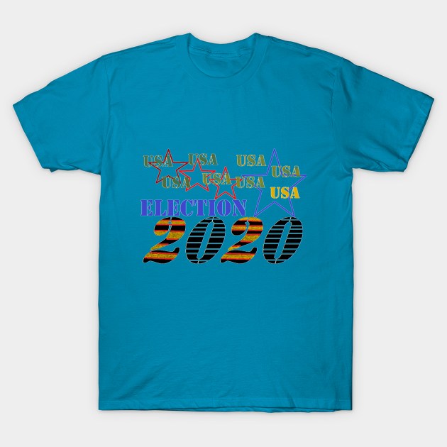 ELECTION USA 2020 T-Shirt by KHIARNAS